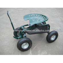Garden Seat Cart With Handle TC4501D